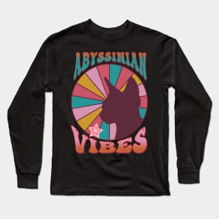 Abyssinian Cat Lover Long Sleeve T-Shirt